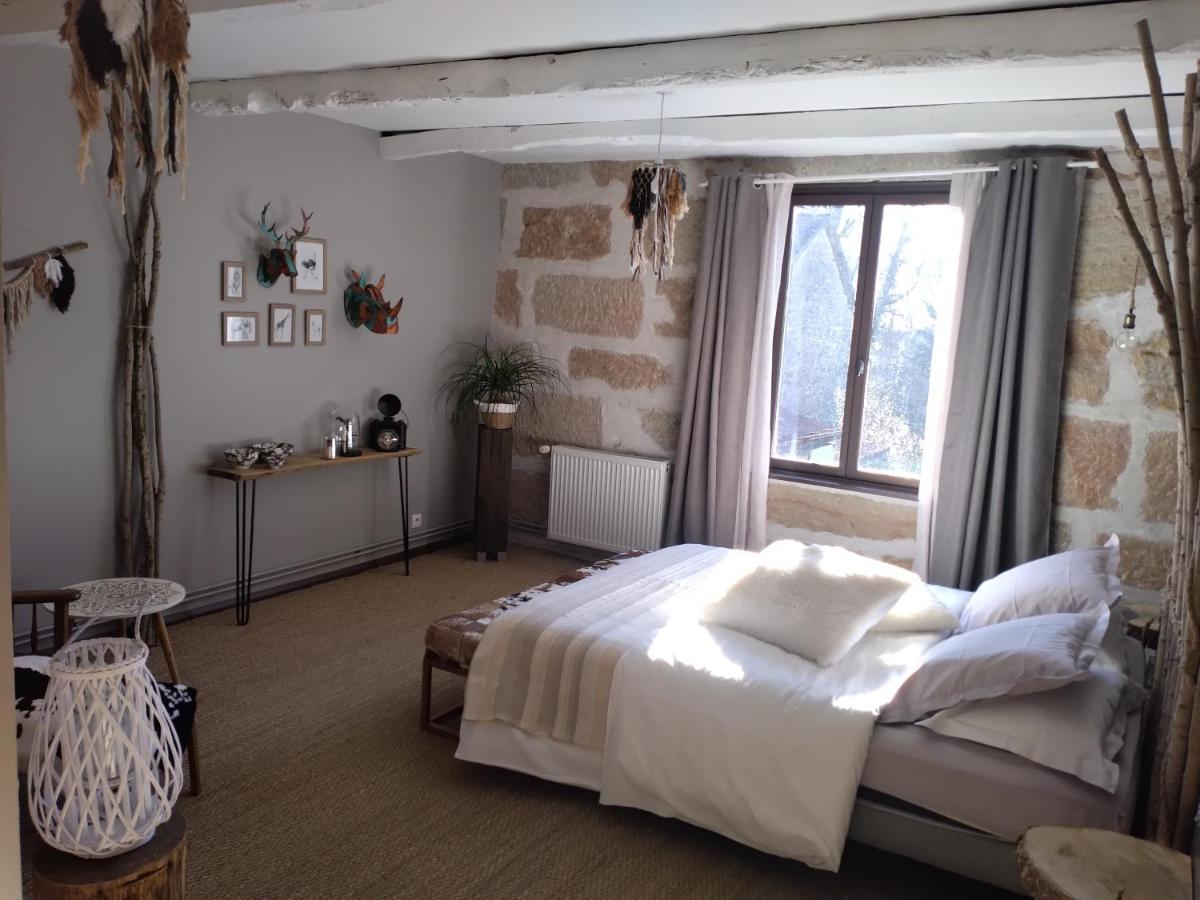 Au Gre Du Lot Bed and Breakfast Le Bourg Eksteriør billede